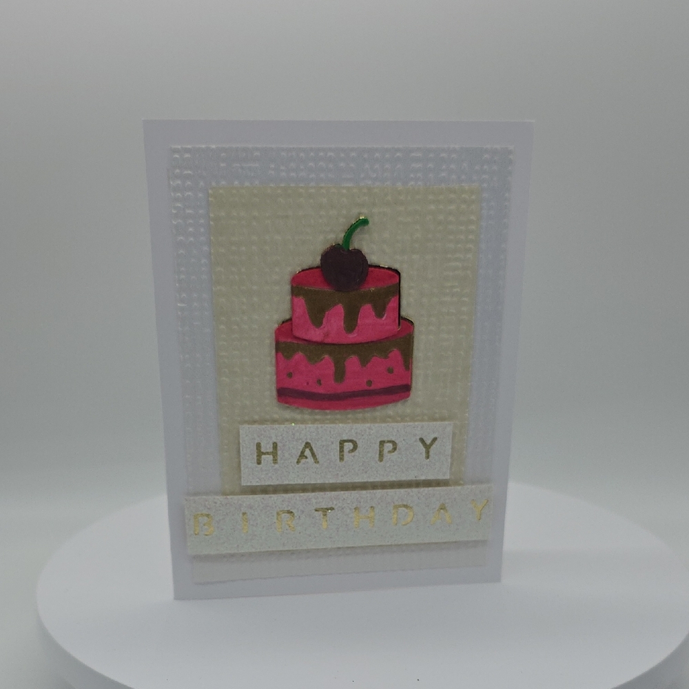 Happy Birthday – Cake Greeting Card